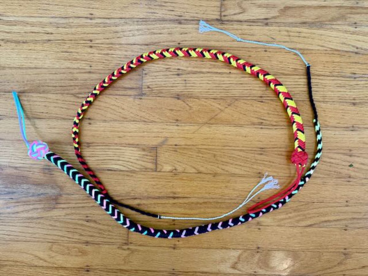 Paracord signal whip