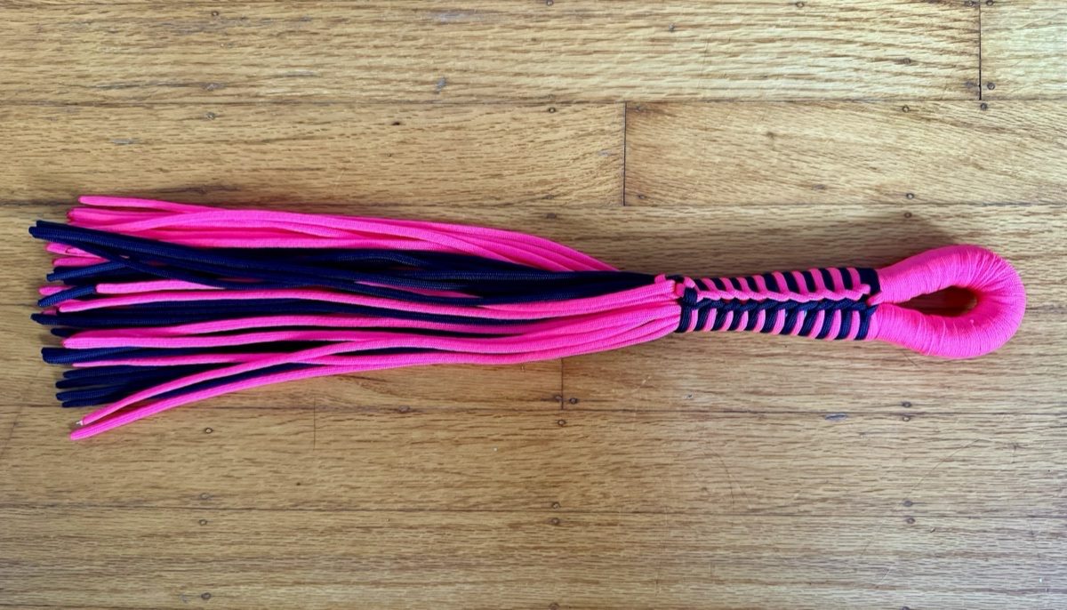 Melted Tip Paracord Flogger Short Falls